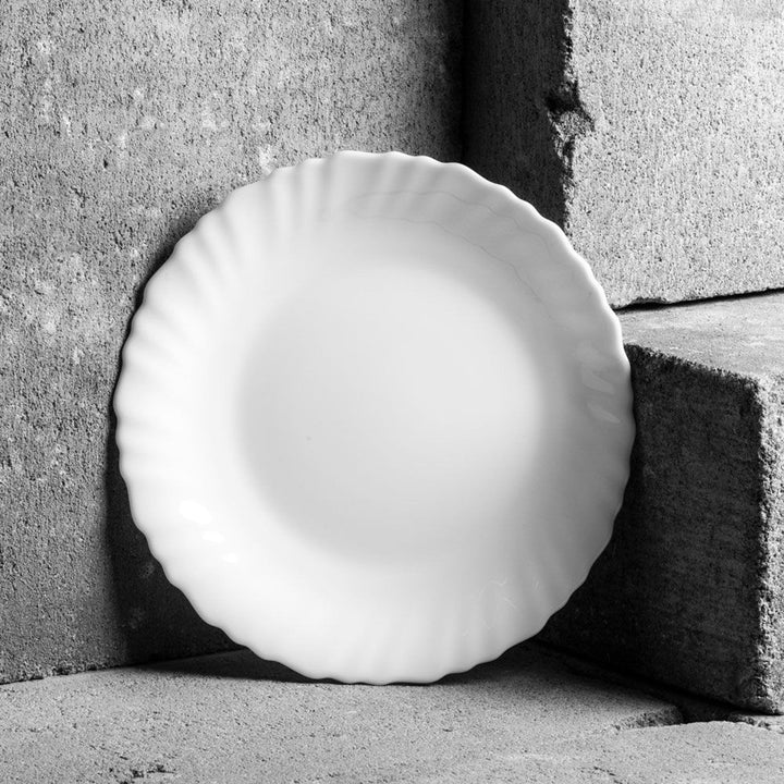 Luminarc dessert plate, round, 19 cm, white, Feston