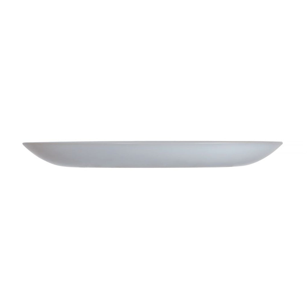 Luminarc dinner plate, grey, round, 25 cm, Diwali Granite