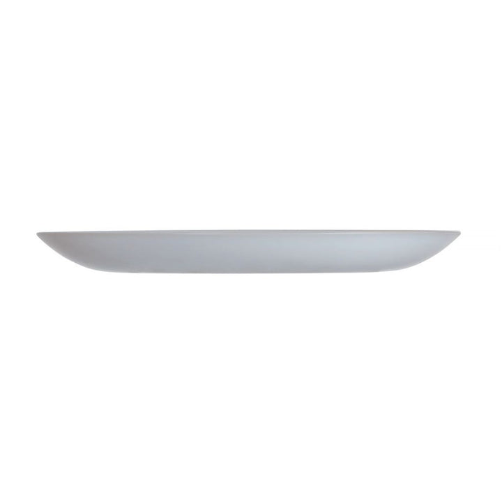 Luminarc dinner plate, grey, round, 25 cm, Diwali Granite