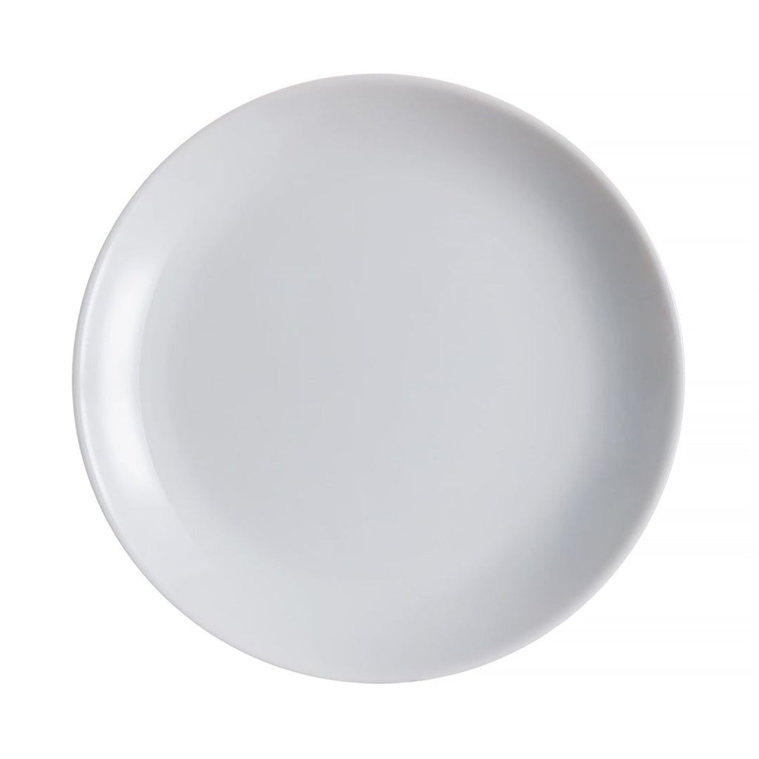 Luminarc dessert plate, round, 19 cm, grey, Diwali Granite