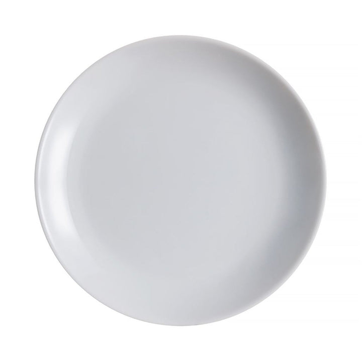 Luminarc dessert plate, round, 19 cm, grey, Diwali Granite