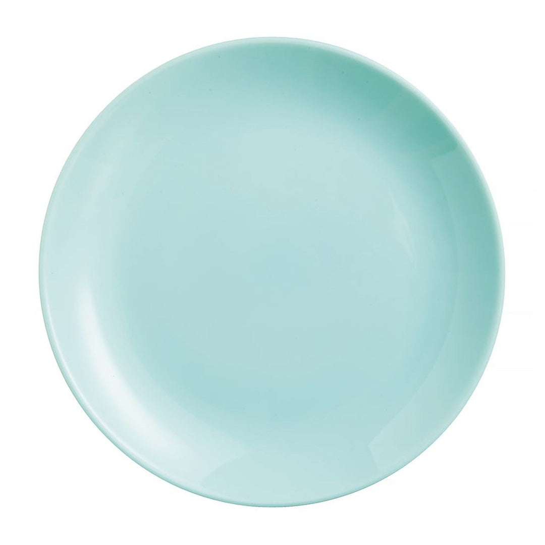 Luminarc dinner plate, turquoise, round, 25 cm, Diwali