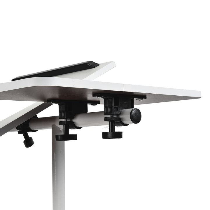 Maclean mobile desk/laptop stand, white, height adjustment 59-89cm, max. 30kg , MC-121 W