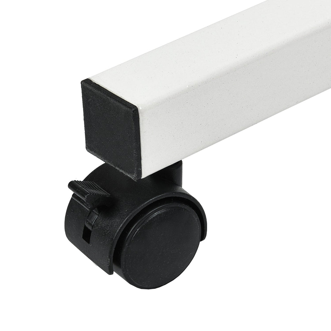 Maclean mobile desk/laptop stand, white, height adjustment 59-89cm, max. 30kg , MC-121 W