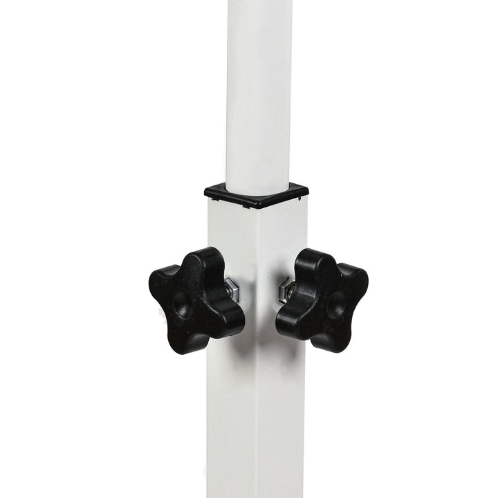 Maclean mobile desk/laptop stand, white, height adjustment 59-89cm, max. 30kg , MC-121 W