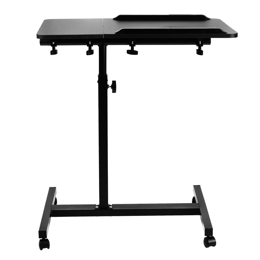 Maclean mobile desk/laptop stand, white, height adjustment 59-89cm, max. 30kg , MC-121 B