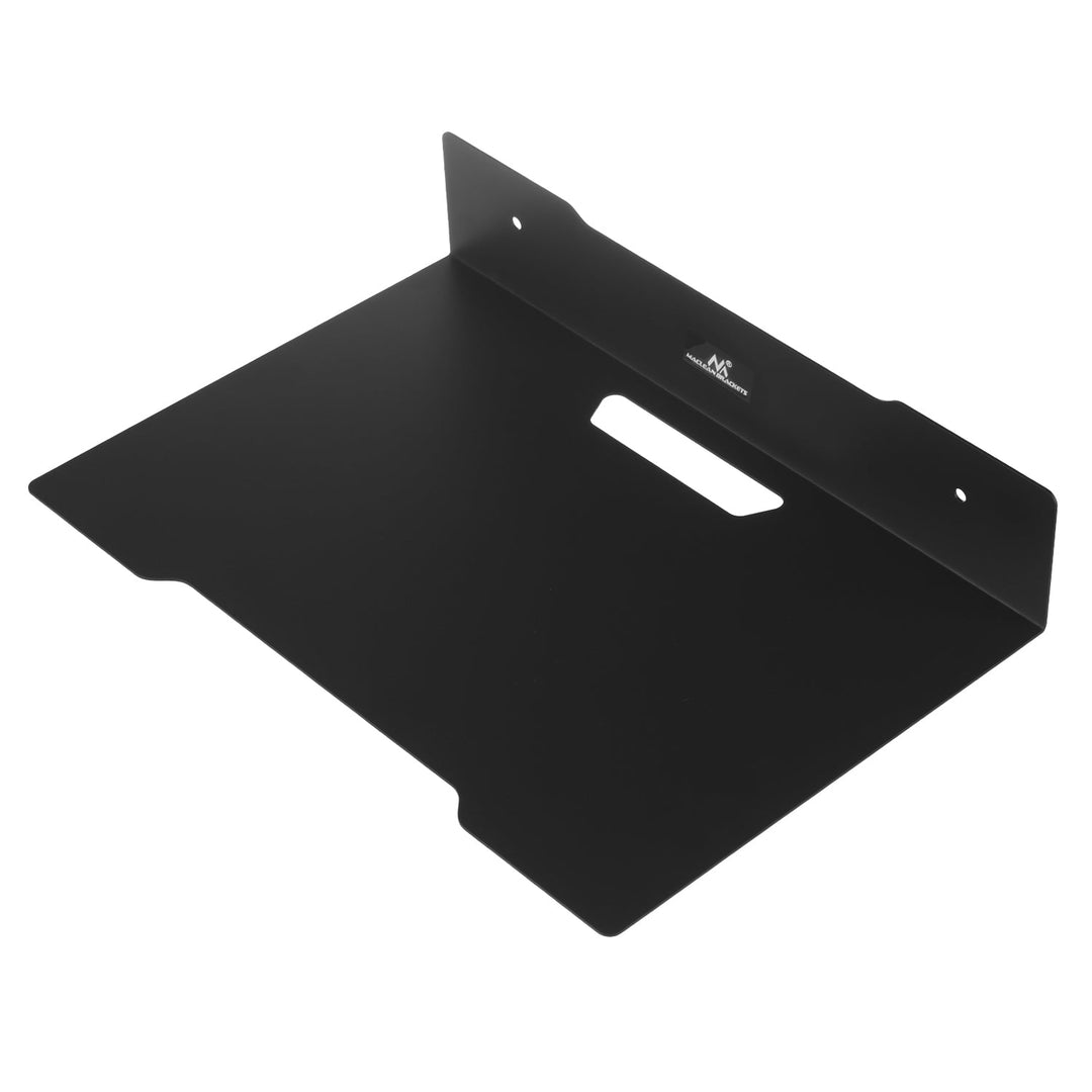 Maclean decoder wall shelf, single, max. 5kg, steel, MC-122