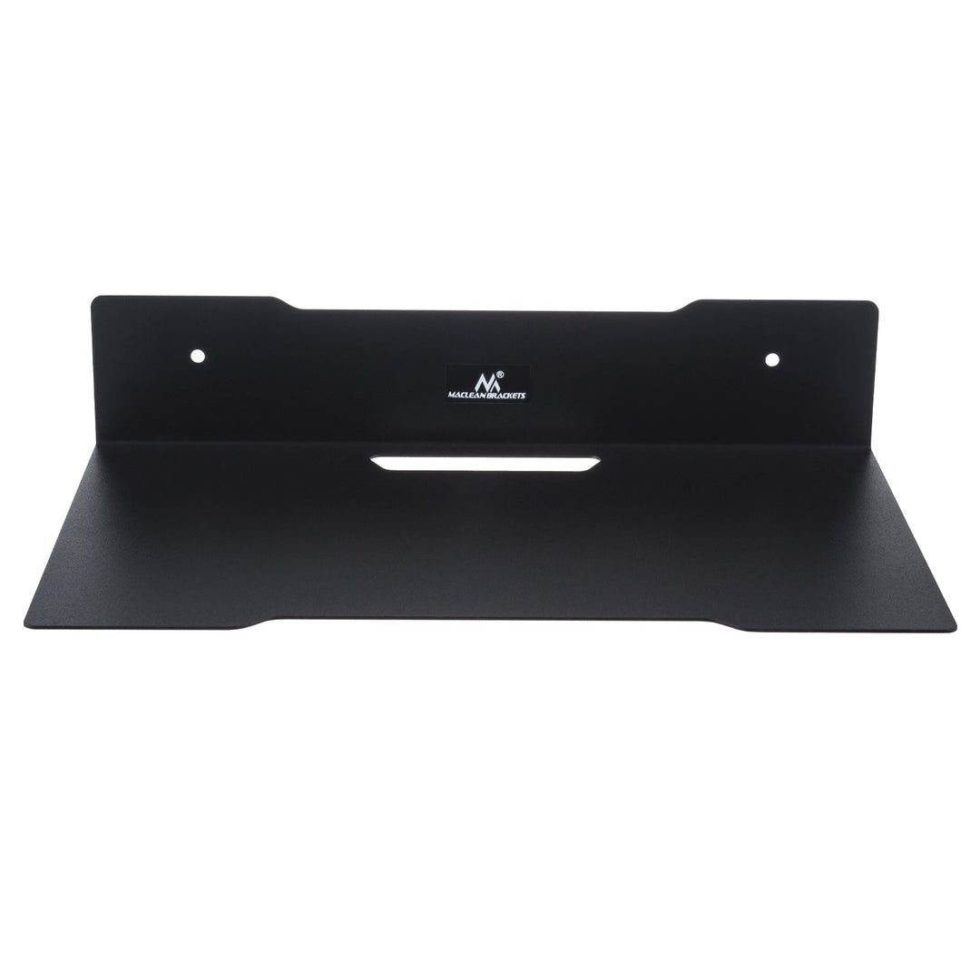 Maclean decoder wall shelf, single, max. 5kg, steel, MC-122