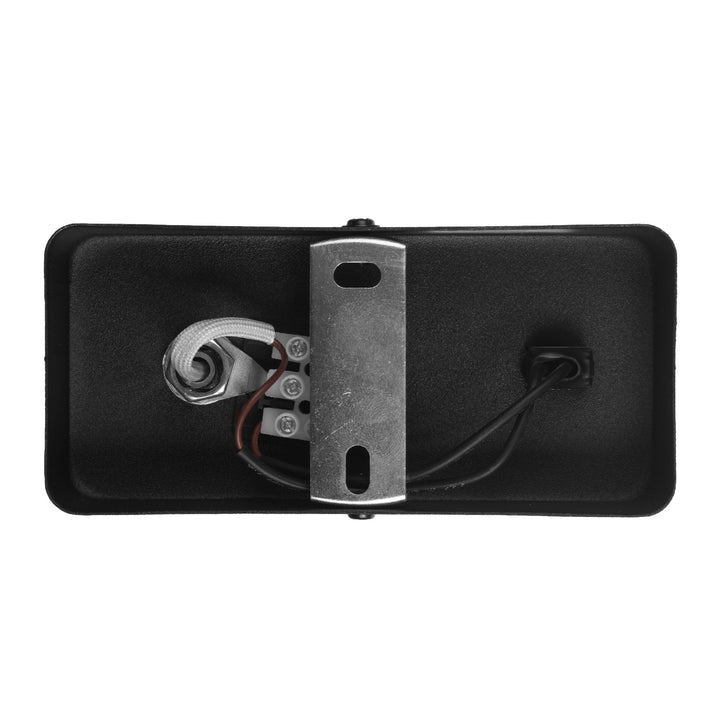 Wall lamp / wall lamp Maclean, spot, round, GU10, with switch 55x90mm, black color, MCE369 B+ LED bulb GU10 7W Maclean Energy MCE437 WW warm white 3000K, 220-240V~, 50/60Hz, 490 lumens