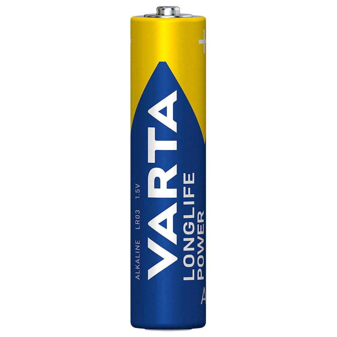 VARTA Longlife Power, 6 AAA, LR03, 1.5V alkaline batteries