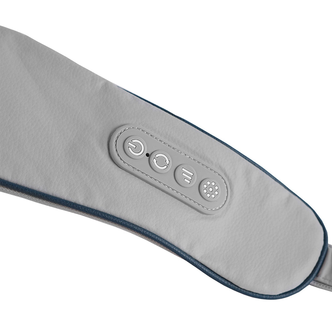 Shoulder and neck massager. Shiatsu, 5D imitation hands, 6 massage heads, 3 modes, 3 speeds, Cordless, USB-C charging port NECK &amp; SHOULDERS MASSAGER