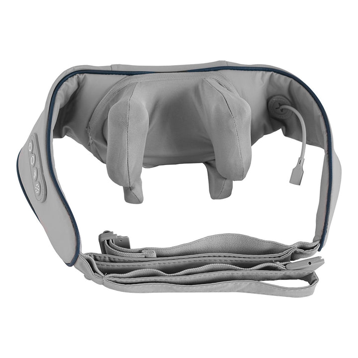 Shoulder and neck massager. Shiatsu, 5D imitation hands, 6 massage heads, 3 modes, 3 speeds, Cordless, USB-C charging port NECK &amp; SHOULDERS MASSAGER