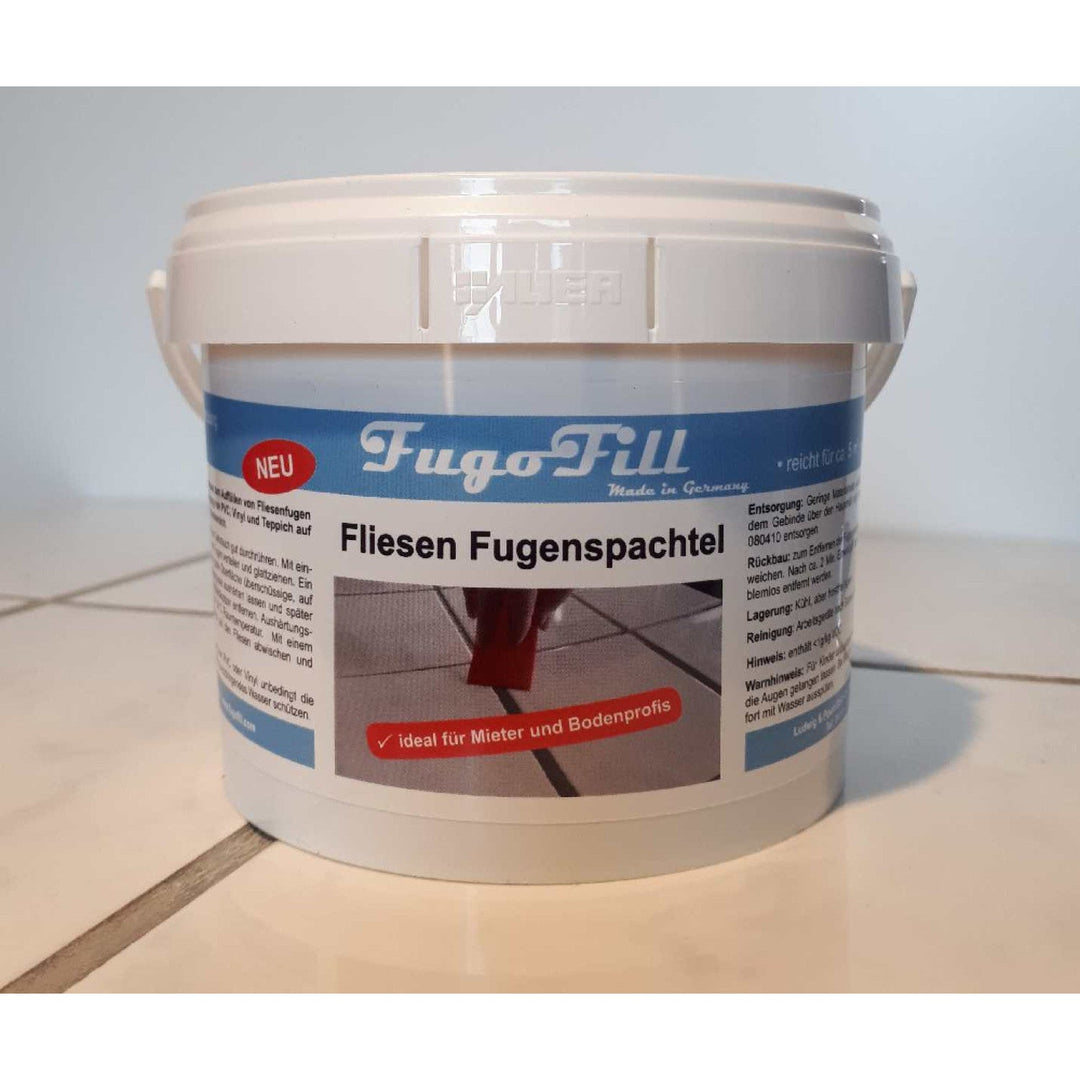 FugoFill Quick drying removable tile grout,1kg, gray