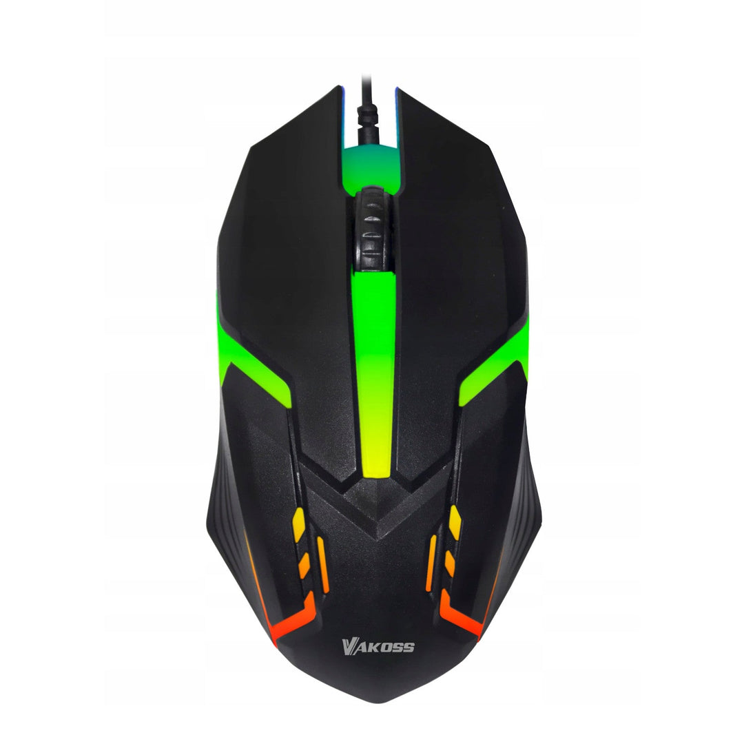 Vakoss gaming mouse, RGB backlight, 1000dpi, TM-5133K
