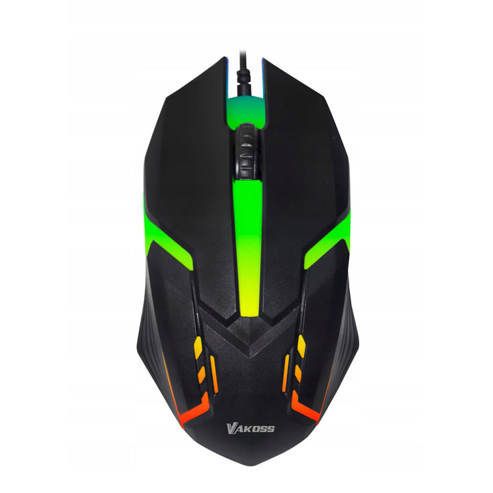 Vakoss gaming mouse, RGB backlight, 1000dpi, TM-5133K