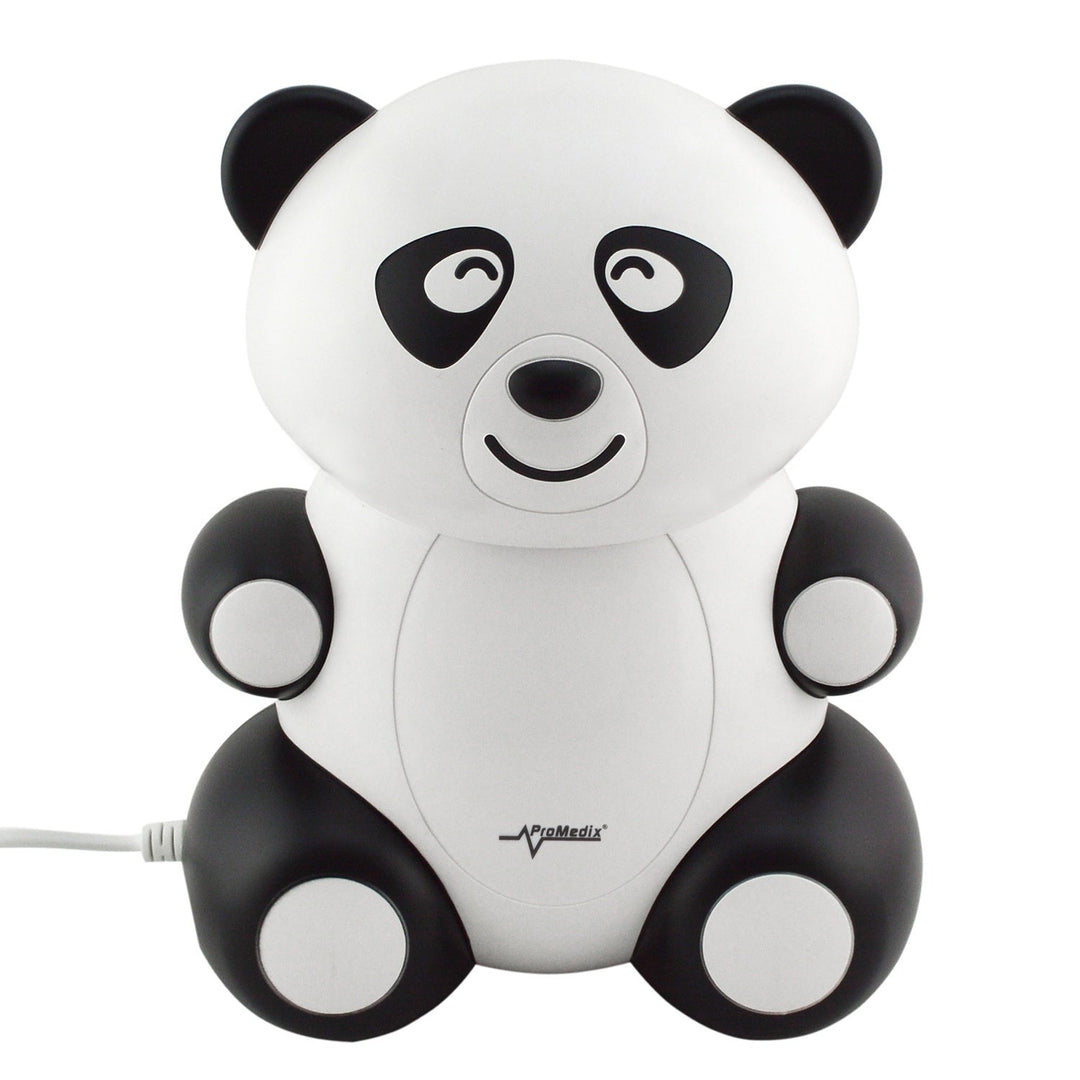 Promedix PR-812 panda children's inhaler, nebulizer kit, masks, filters + pacifier Promedix PR-815