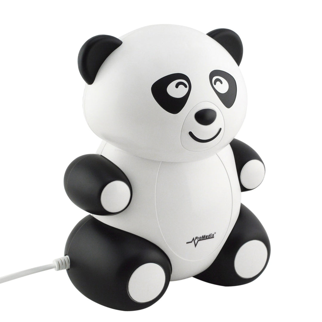Promedix PR-812 panda children's inhaler, nebulizer kit, masks, filters + pacifier Promedix PR-815