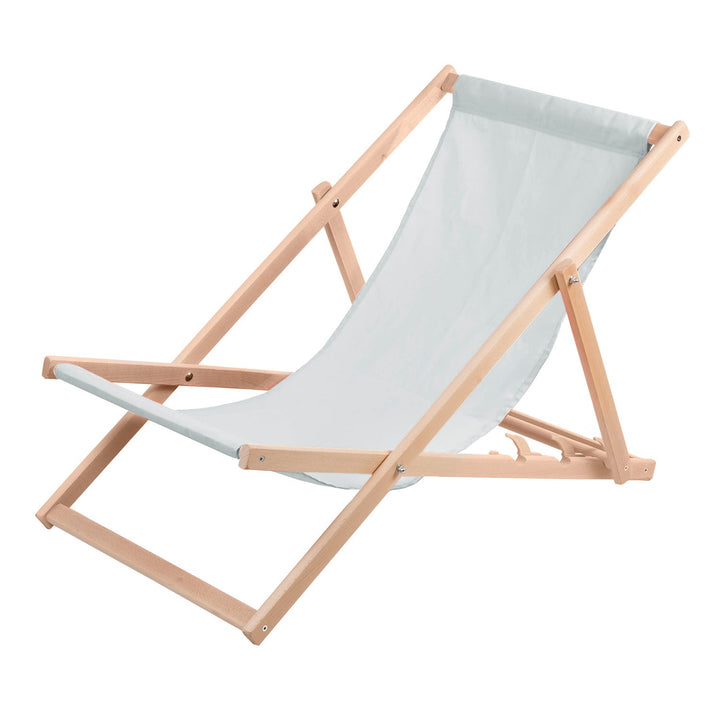 Set of four recliners, light ash, Woodok, assembled