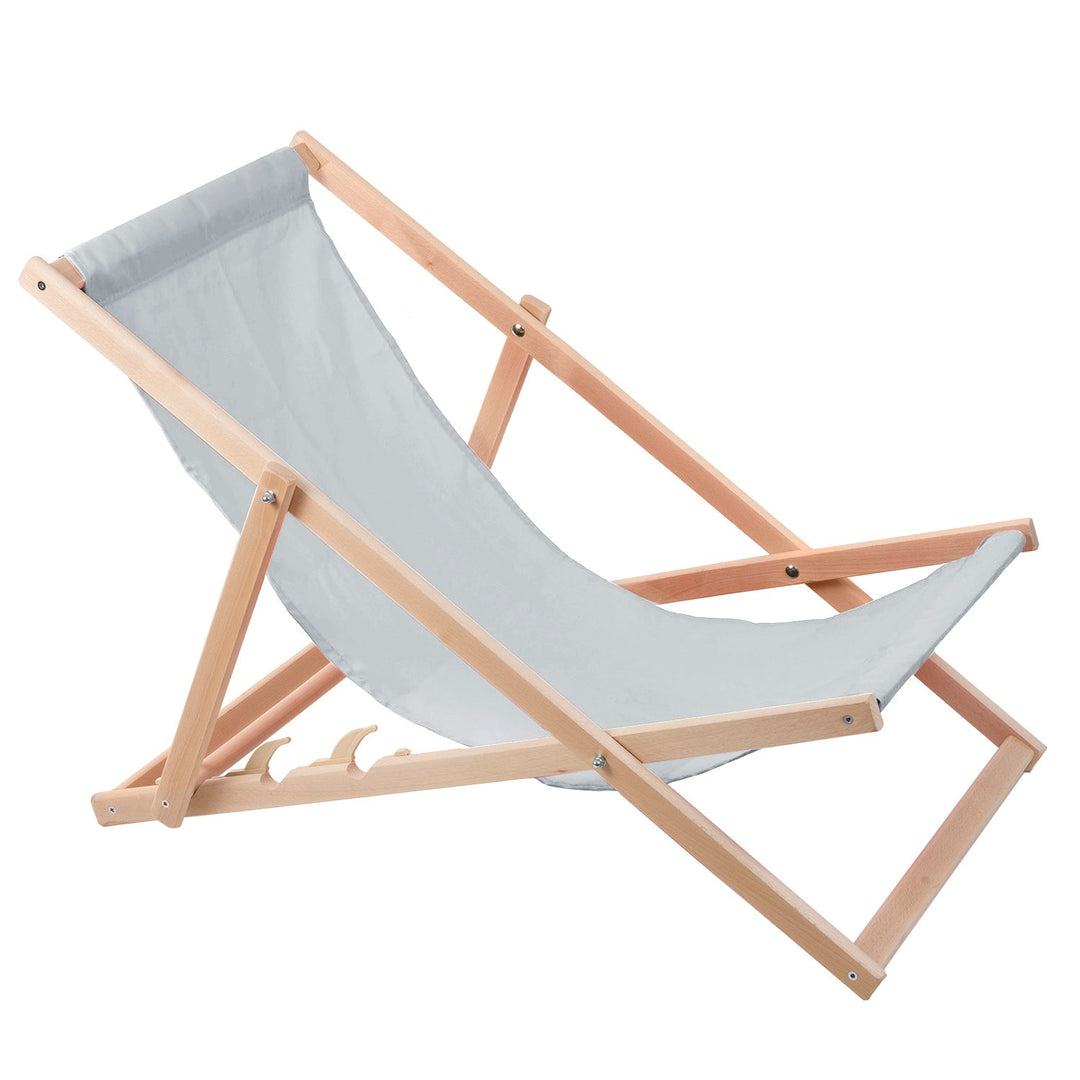 Set of four recliners, light ash, Woodok, assembled