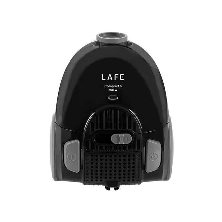 Lafe bagged vacuum cleaner, triple filtration system, 800W, black, Compact S