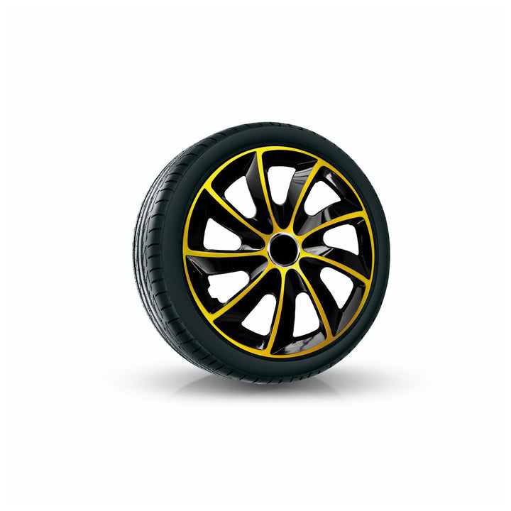 Universal hubcap 17'' NRM Stig Extra gold-black 1 piece wheel trim