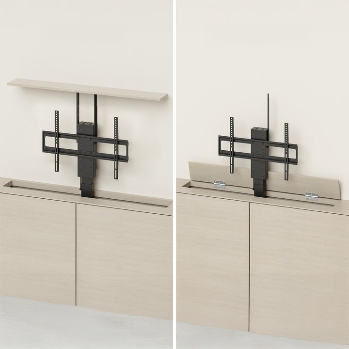 Maclean electric ceiling/floor mount, extendable, 43''-88'', VESA 600x400, max 60kg, 100-240V AC,50/60Hz