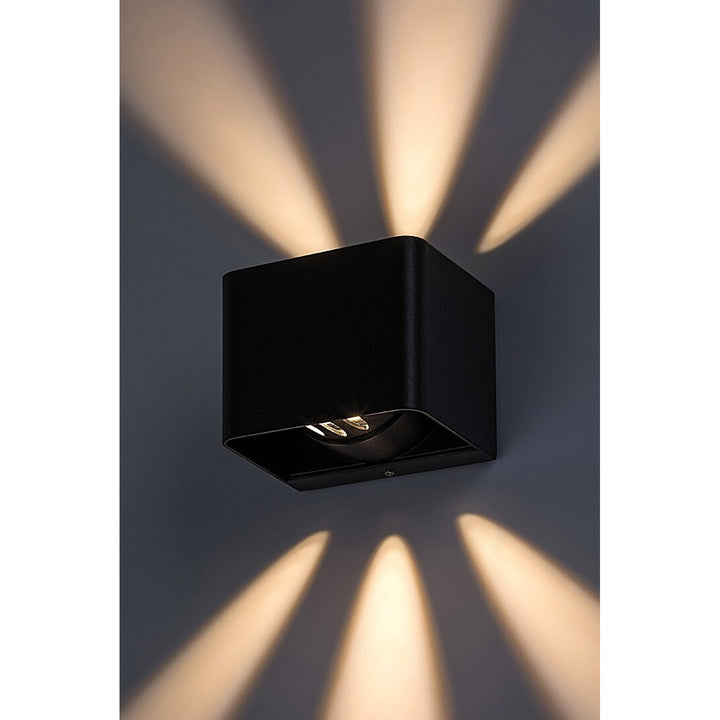 Rabalux Hallstatt 10W outdoor wall lamp IP54 anthracite outdoor light