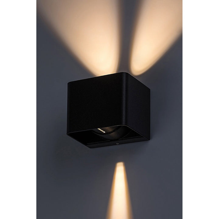 Rabalux Hallstatt 10W outdoor wall lamp IP54 anthracite outdoor light