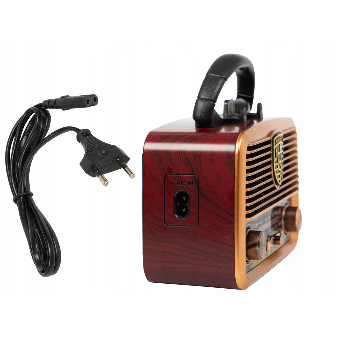 BLOW RA10 solar analog AM/FM BT portable radio retro style