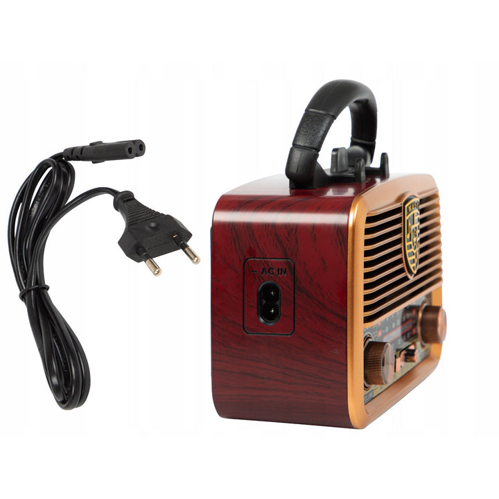 BLOW RA10 solar analog AM/FM BT portable radio retro style