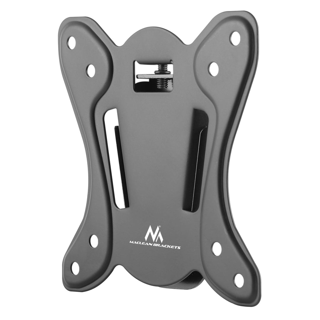 Maclean TV bracket, max VESA 100x100, 13-27", 25kg, MC-715A + HDMI 2.0 4K 3D UHD CABLE 1.8m MIED 48 bit
