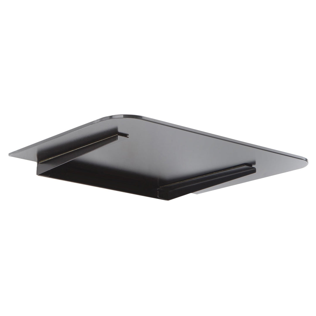 Maclean DVD shelf, max. 10kg, glass, MC-738, 2 pieces
