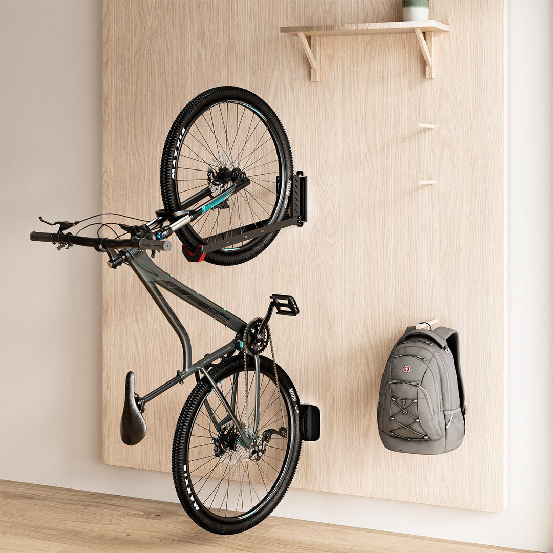 Maclean wall mounted bicycle holder stand, 35kg max, MC-498, 2 pieces