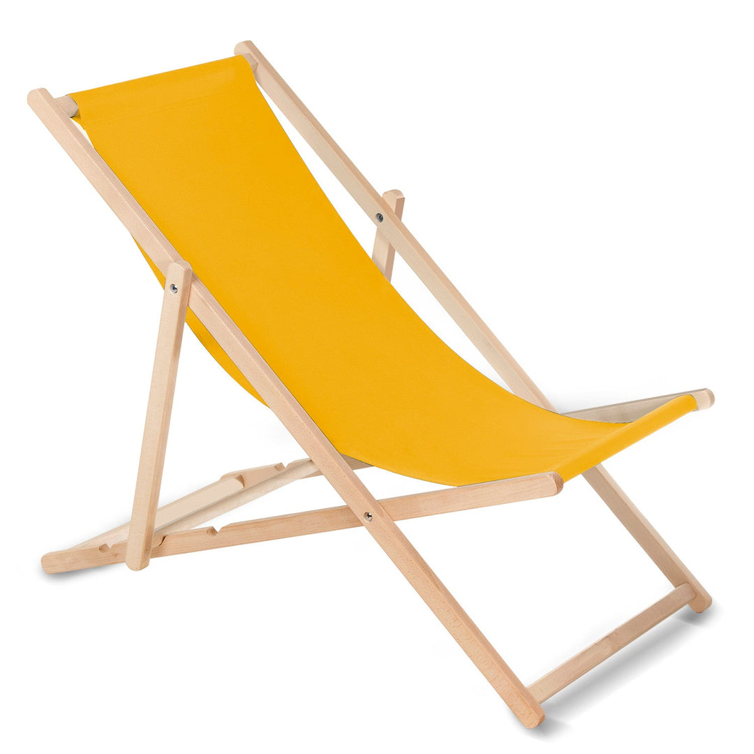 GreenBlue GB183 gold beech classic lounger, 4 pieces