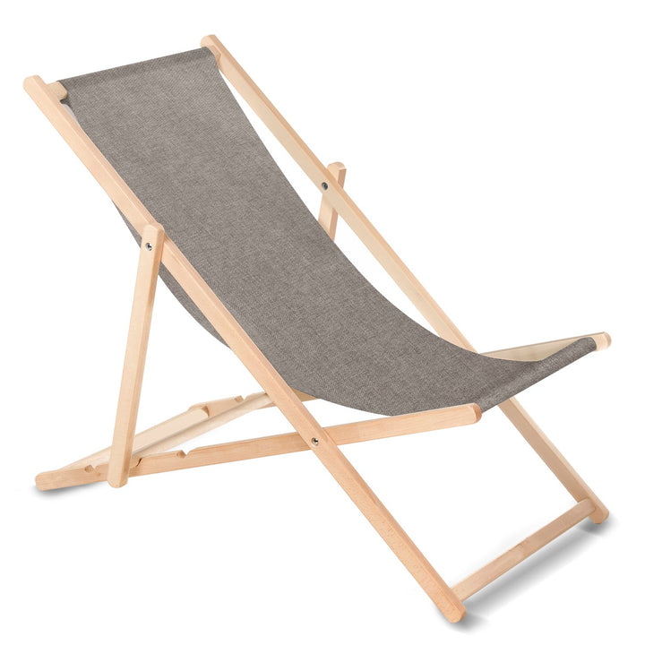 GreenBlue GB183M melange gray beech classic lounger, 4 pieces