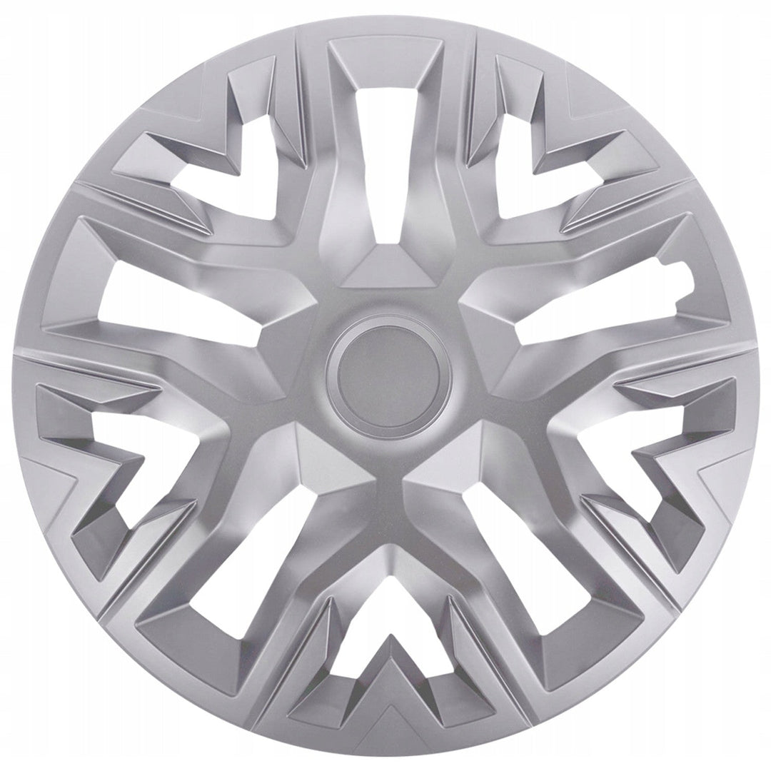 Universal hubcaps 14'' NRM The Best silver 4 pieces