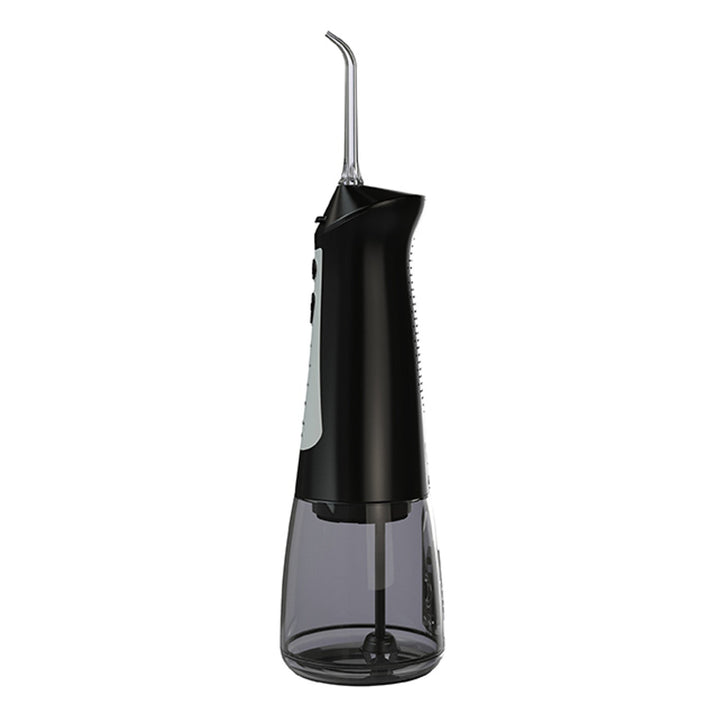 LAFE dental irrigator, 5 modes, 6 tips, black, CleanPRO