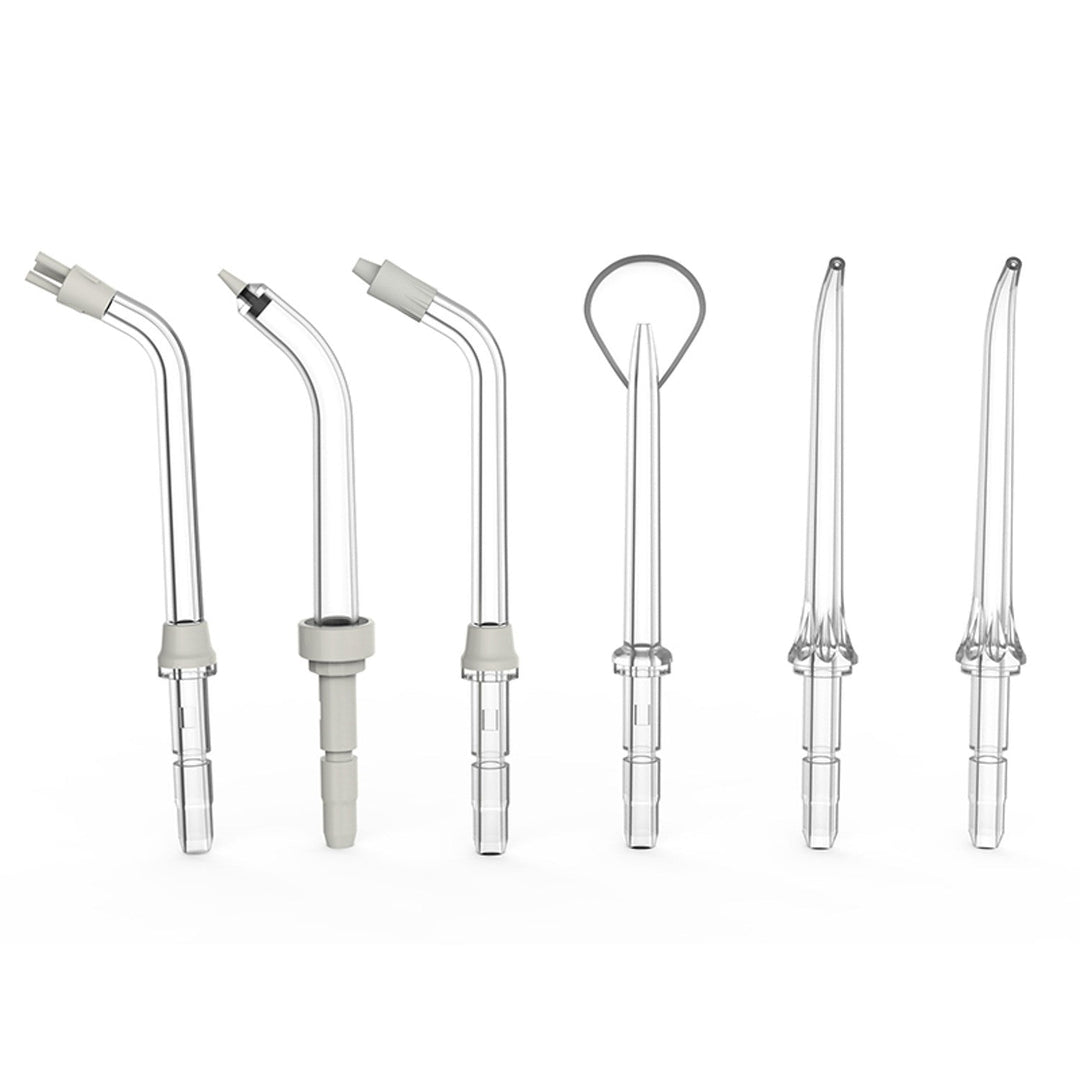 LAFE dental irrigator, 5 modes, 6 tips, black, CleanPRO