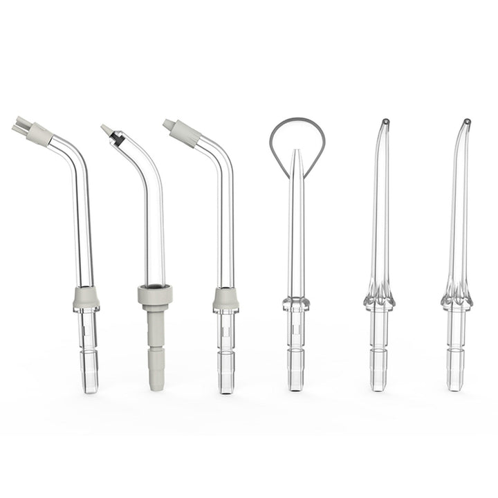 LAFE dental irrigator, 5 modes, 6 tips, black, CleanPRO