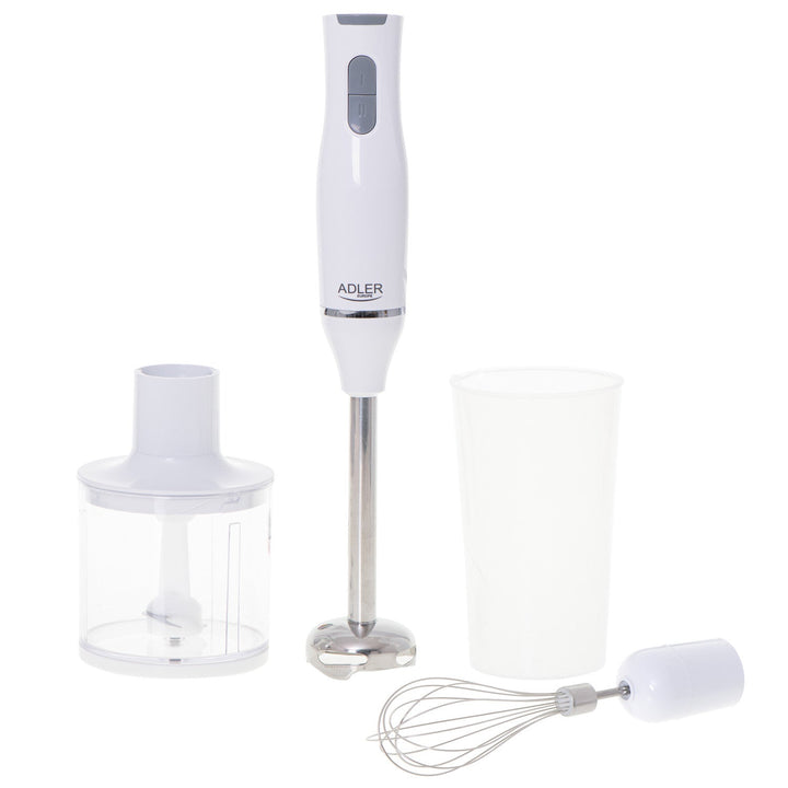 Adler hand blender, 2 speeds, white, 800W, AD 4620
