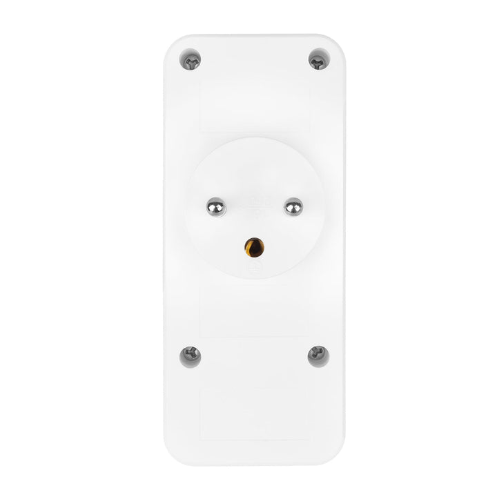 Current socket x3 + 4xUSB Maclean, splitter with 3 sockets, 2xUSB A, 2xUSB C PD 20W, 1x16A + 2x6A, MCE248 F/W