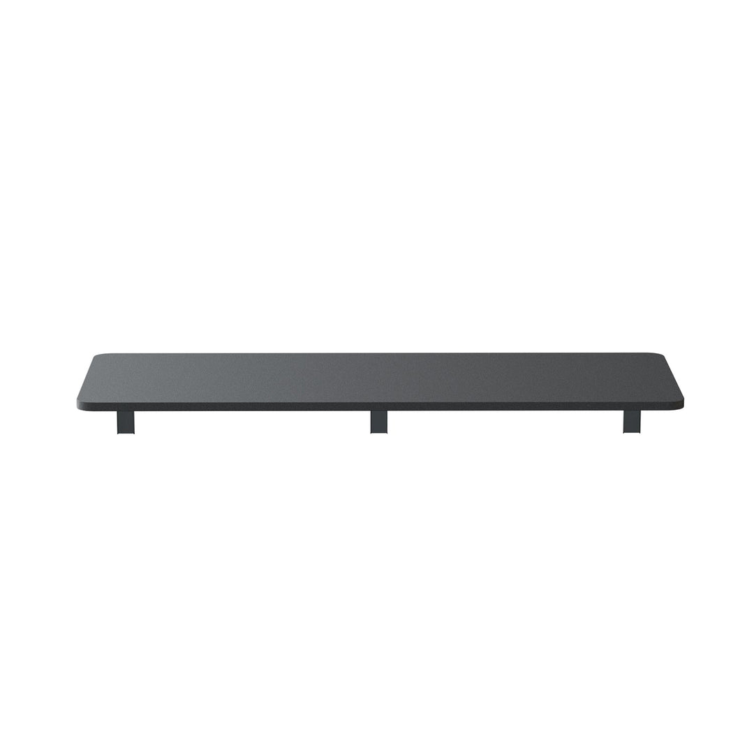 Maclean folding shelf/top, black, 100x40 cm, max 50 kg, MC-128 B