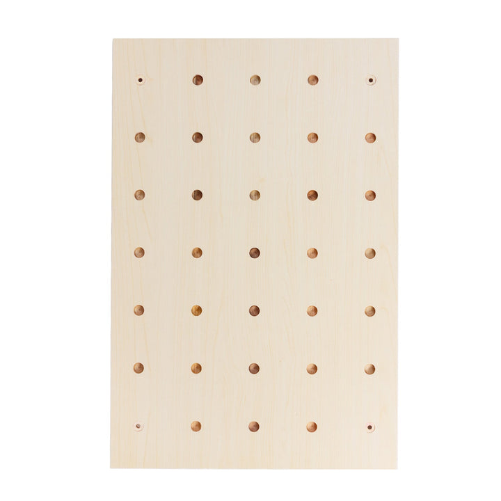 Maclean wooden board organizer, light wood color, 40x60 cm, max. 20 kg, MC-130 WD