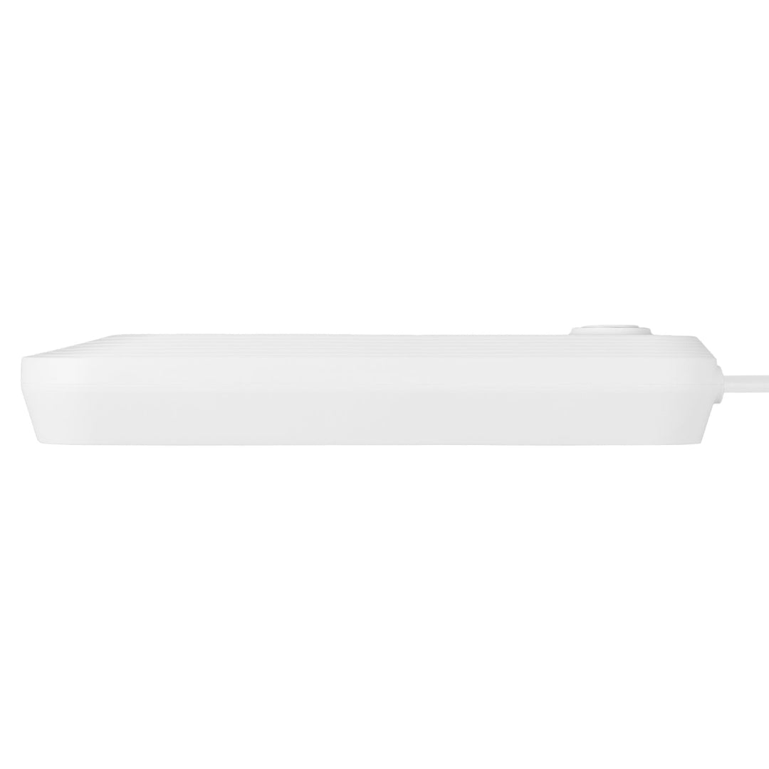 Maclean power strip, 3 socket extension + 3xUSB, 110-240V AC 50/60Hz, 2.1A max 2500W, 1.5m, white, MCE394 W