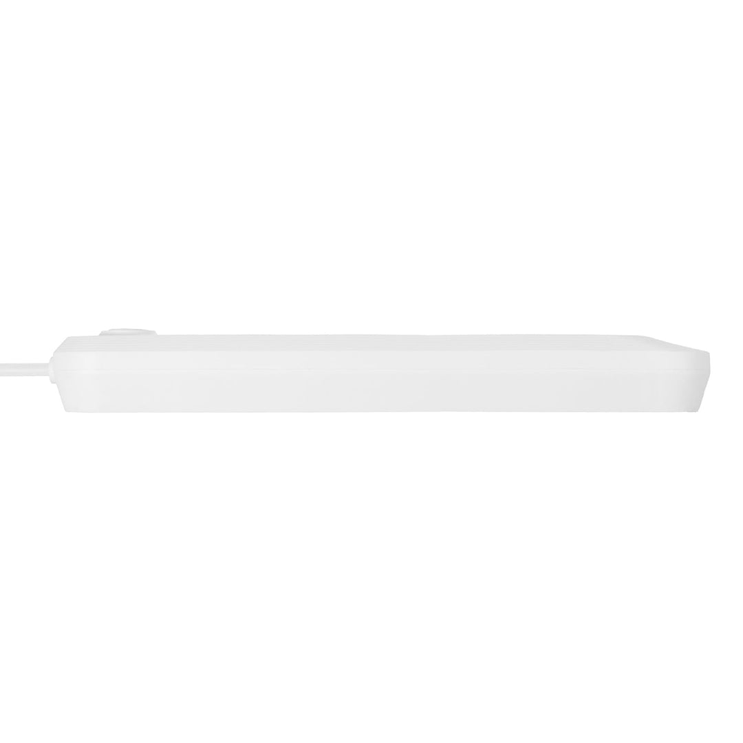 Maclean power strip, 5 socket extension + 3xUSB, 110-240V AC 50/60Hz, 2.1A max 2500W, 1.5m, white, MCE395 W