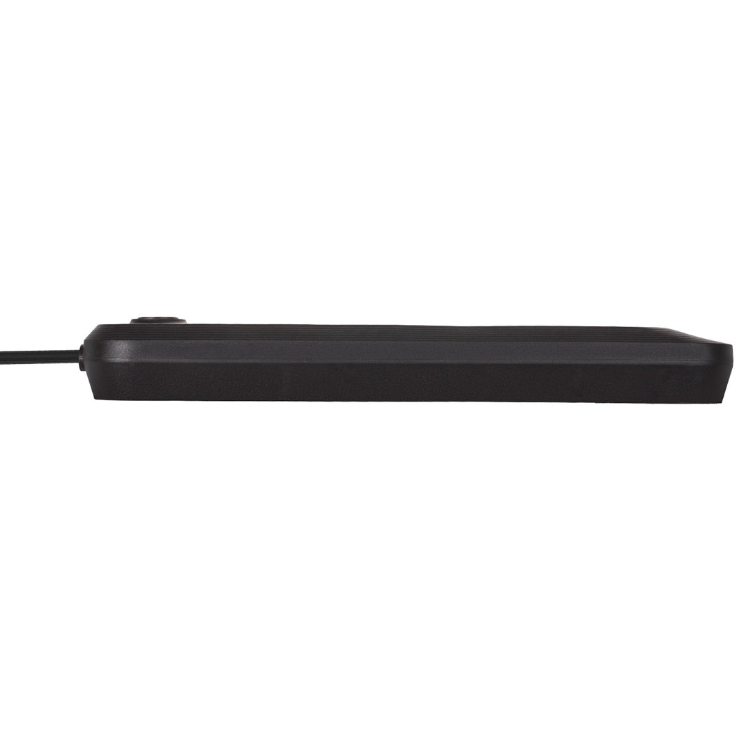 Maclean power strip, 5 socket extension cable + 3xUSB, 110-240V AC 50/60Hz, 2.1A max 2500W, 1.5m, black, MCE395 B