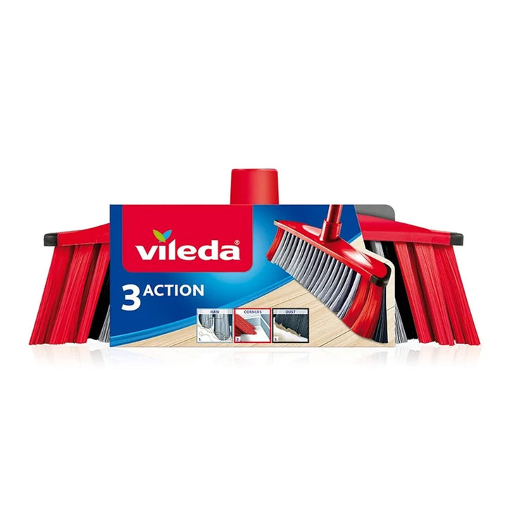 Three-fiber brush, no rod, Vileda 3-Action cartridge