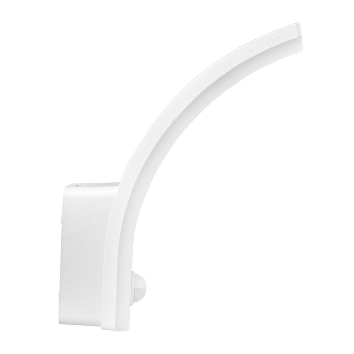 Maclean motion sensor LED lamp, PIR motion sensor, white, 20W, IP65, 2000lm, neutral white (4000K) MCE512 W, 4 pieces