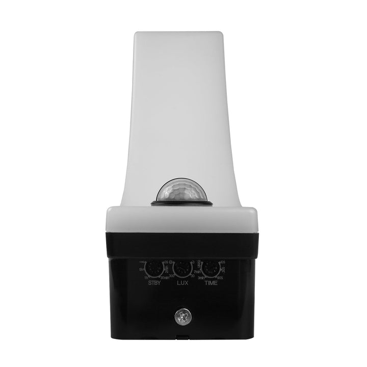 Maclean motion sensor LED lamp, PIR motion sensor, black, 20W, IP65, 2000lm, neutral white (4000K) MCE512 B, 2 pieces