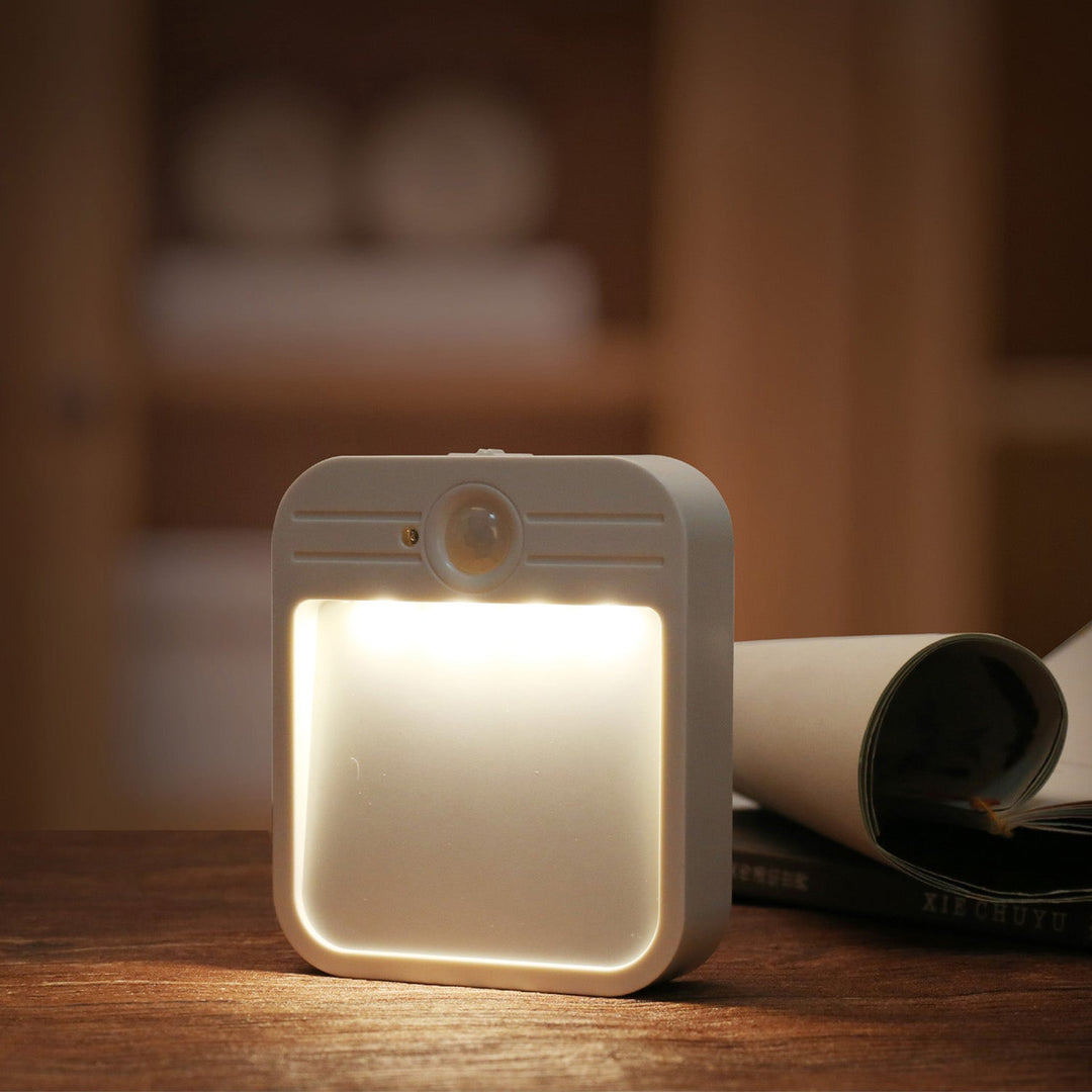 Maclean LED staircase lamp, with motion sensor, temp. 4000K, 3.7V/500mAh, 4 LEDs, Range 3-4m, MCE236, 2 pieces
